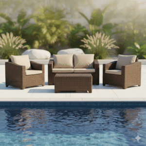 Baštenski set Grand 2 – braon