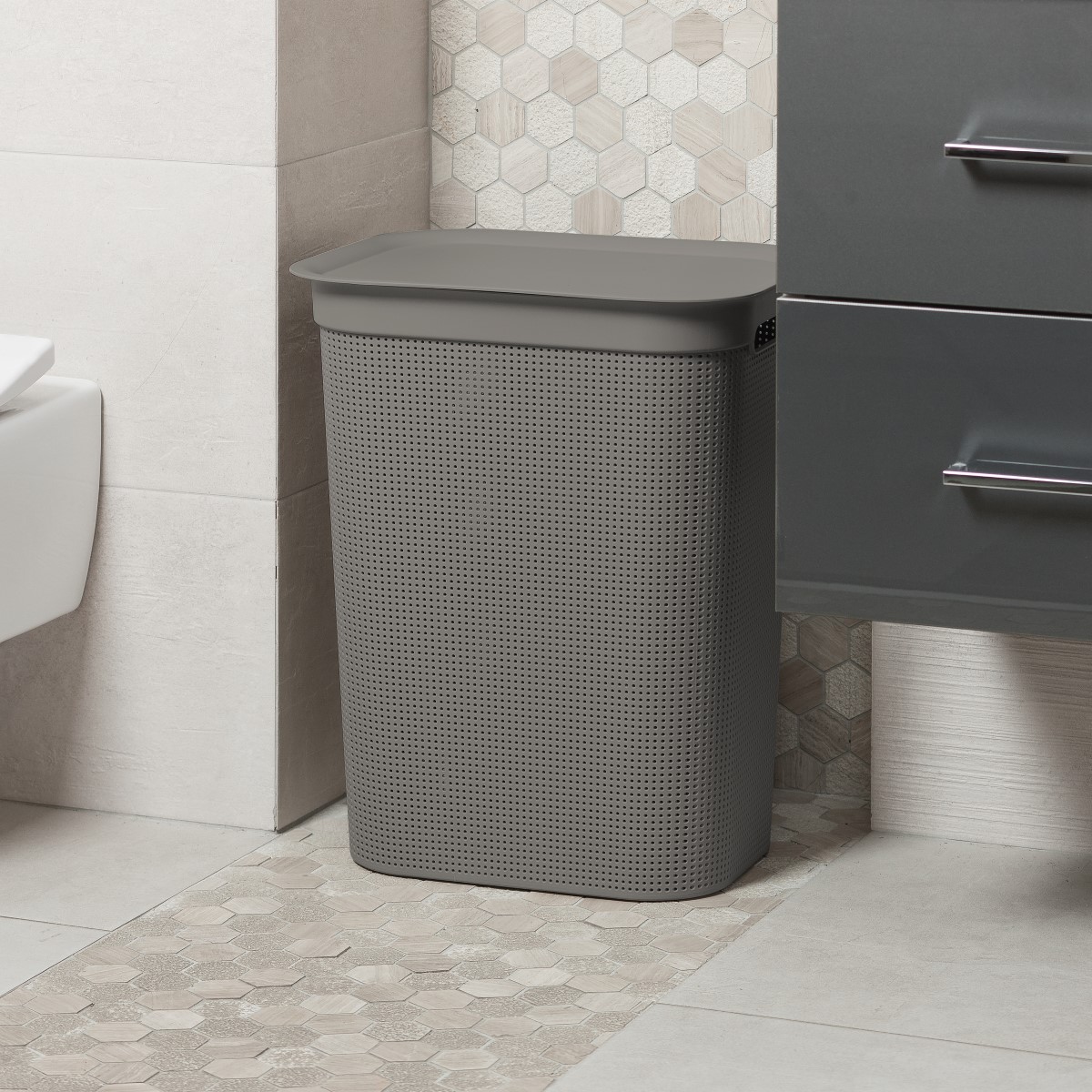 Korpa za prljav veš BRISEN 50l - Slika 2