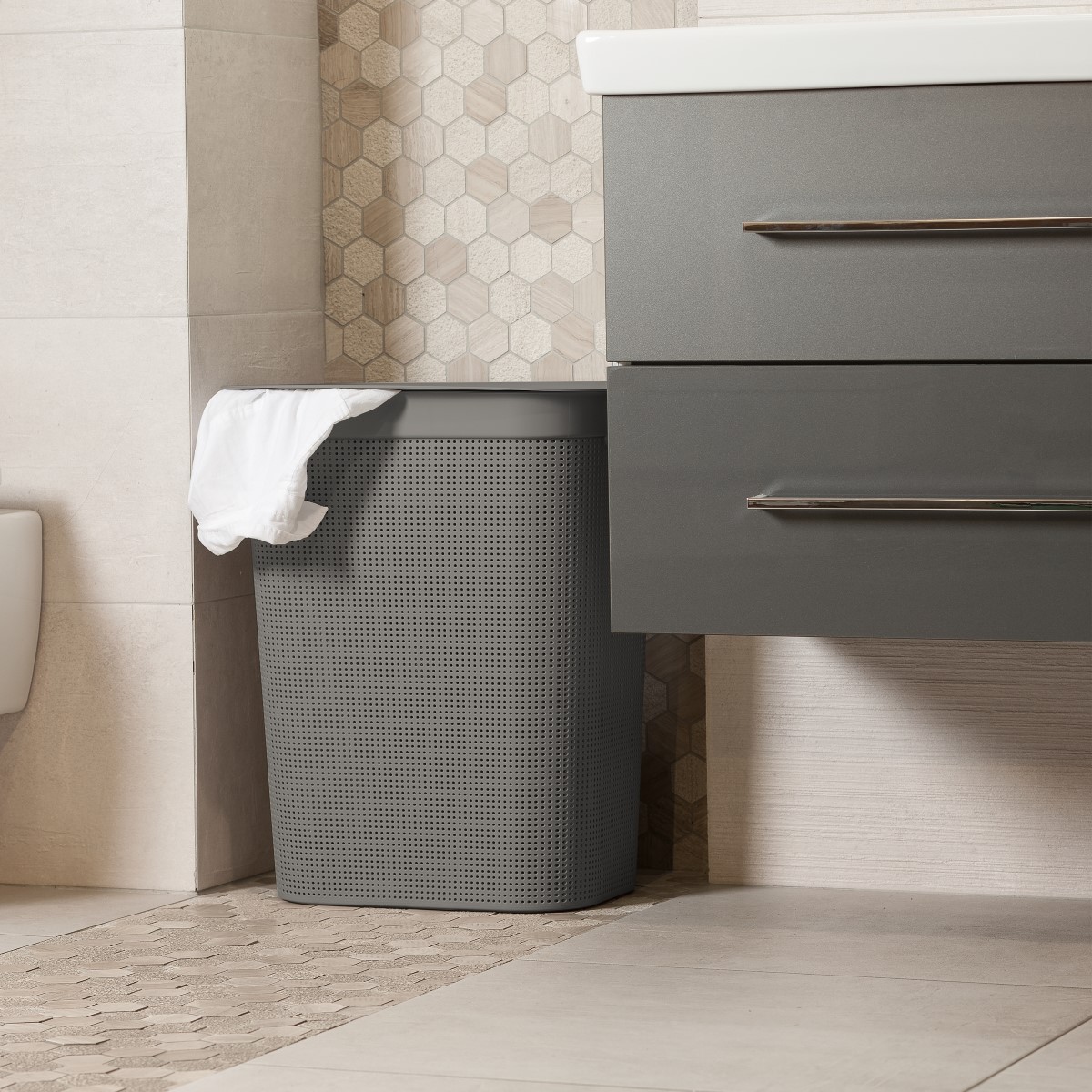 Korpa za prljav veš BRISEN 50l - Slika 3