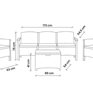 Baštenski set – Venezia 3